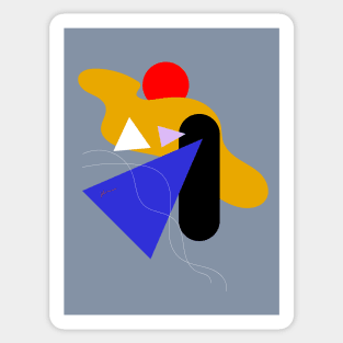 Abstract Composition II Sticker